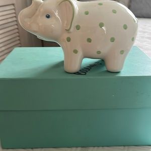 Tiffany & Co elephant piggy bank